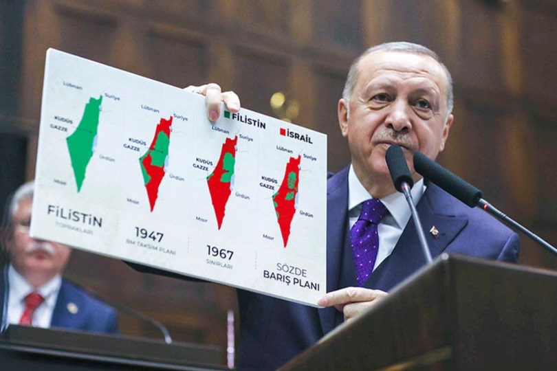 🏴‍☠️🔥تبریک سالروز اشغال فلسطین توسط اردوغان