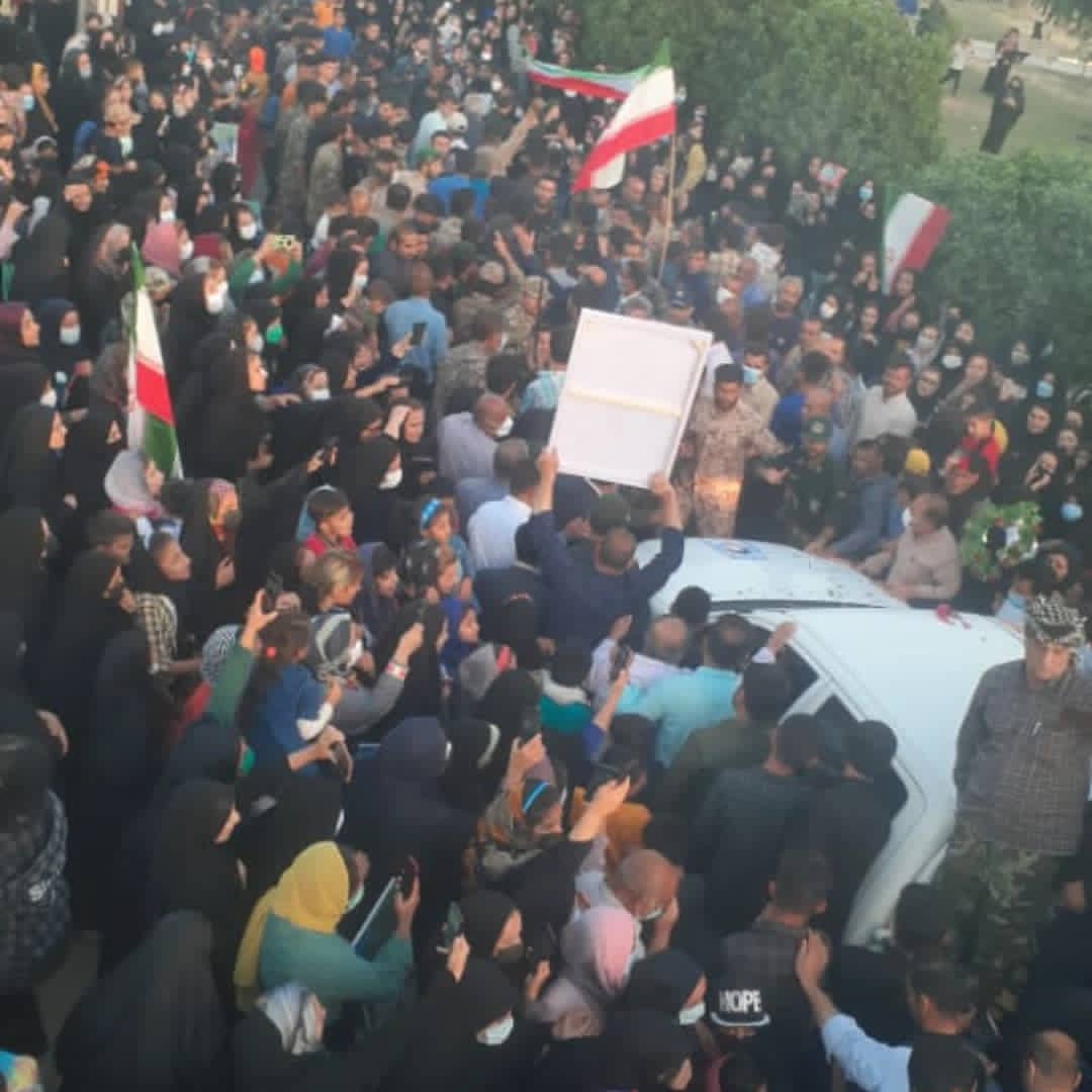 پیام تقدیر و تشکر هیئت مذهبی جوانان حسینی شهرستان بهمئی از حضور حماسی مردم در استقبال از خانواده محترم شهید بزرگوار، حسین نوروزی