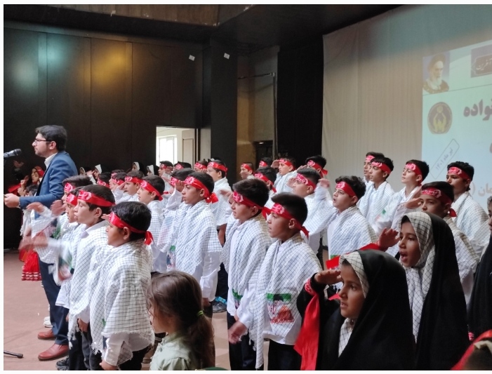 تشکیل بزرگترین گروه سرود دهه نودی ها در بهمئی